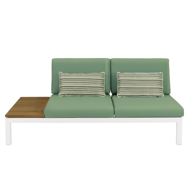 Apple Bee Pebble Beach Teak Loungemodul rechts
