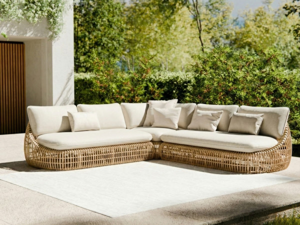 Royal Garden Norden Ecklounge sand 274,5x274,5x69cm