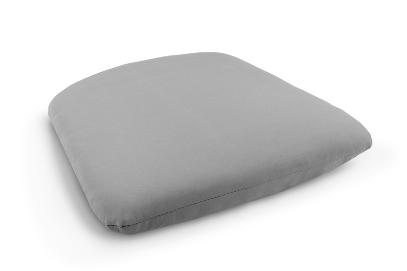 Niehoff Nizza Sitzkissen grau, 38x38cm Niehoff Nizza Sitzkissen grau, 38x38cm