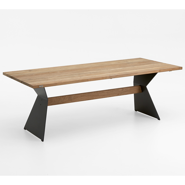 Abweichende Ausführung in Teak recycelt, Breite 220cm