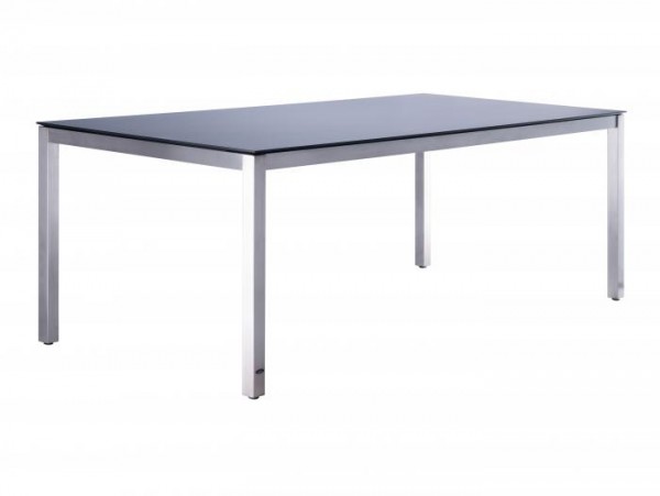 Zebra Opus Tisch - Beton dunkel 210cm