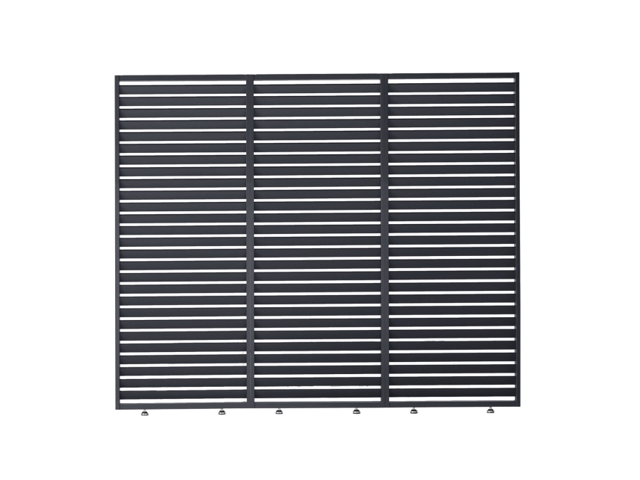 MWH Abierto Lamellen-Seitenwand 281x234,5cm