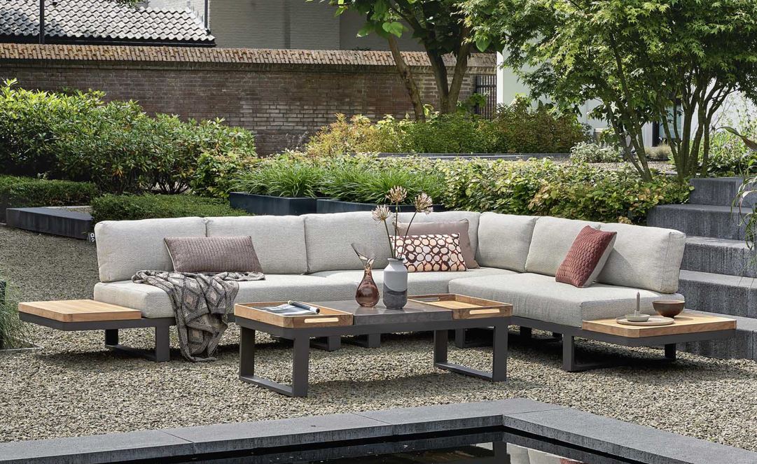 Apple Bee Mura Taupe Loungegarnitur Apple Bee Mura Taupe Loungegarnitur