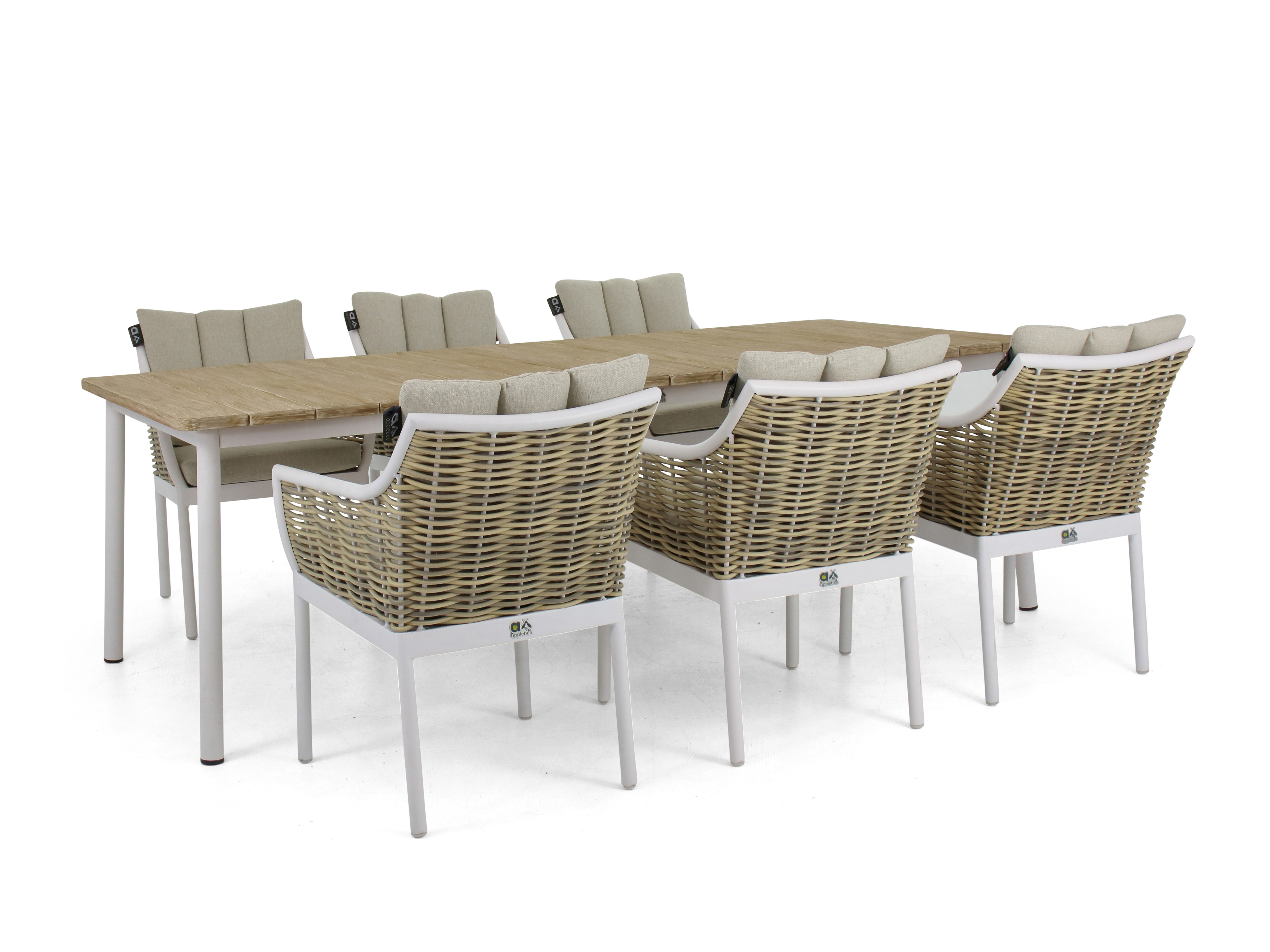 Apple Bee Milou Dining-Set weiß 1 Apple Bee Milou Dining-Set weiß 1