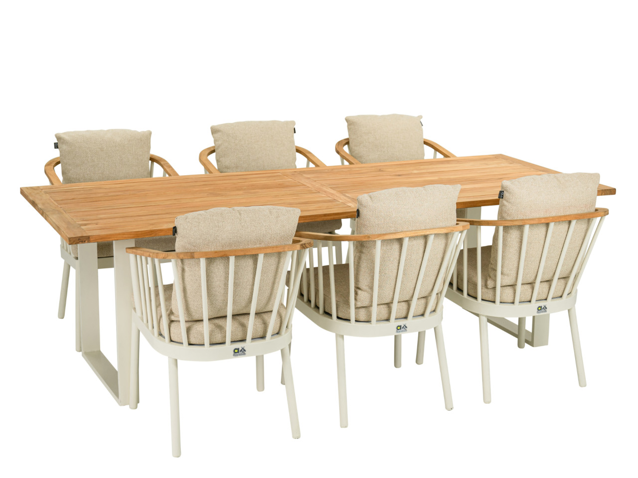 Apple Bee Condor Dining-Set 1 Oyster Cotton Flower
