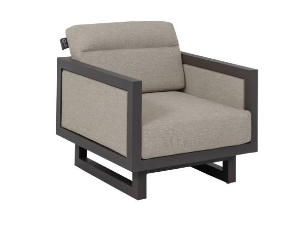 Apple Bee Santorini Loungesessel, Seiten gepolstert