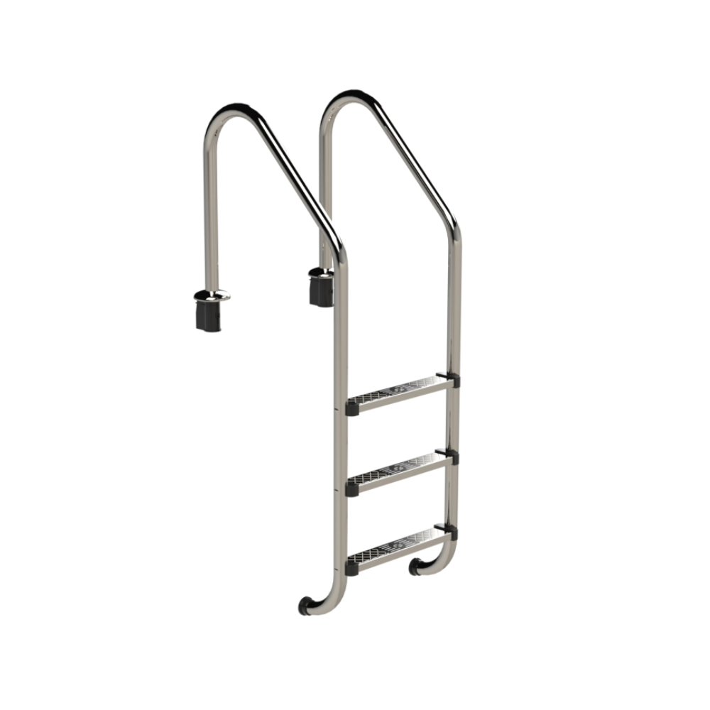 Ideal Tiefbeckenleiter 56, 3-stufig, weite Ausladung