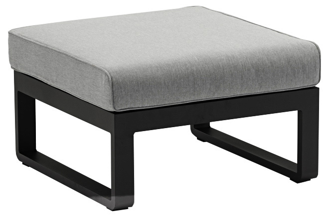 Zebra Fly Lounge Hocker Mixed Grey