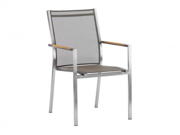 Zebra One Stapelsessel Taupe