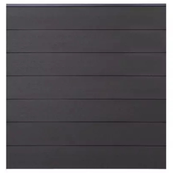 GrojaSolid Grande BPC Steckzaun-Set 180x180cm anthrazitgrau
