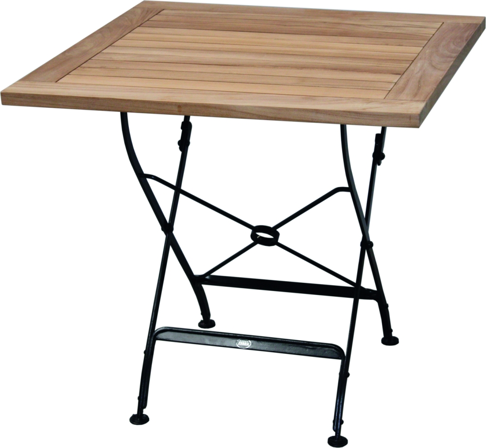Zebra Florence Klapptisch quadratisch 80x80cm