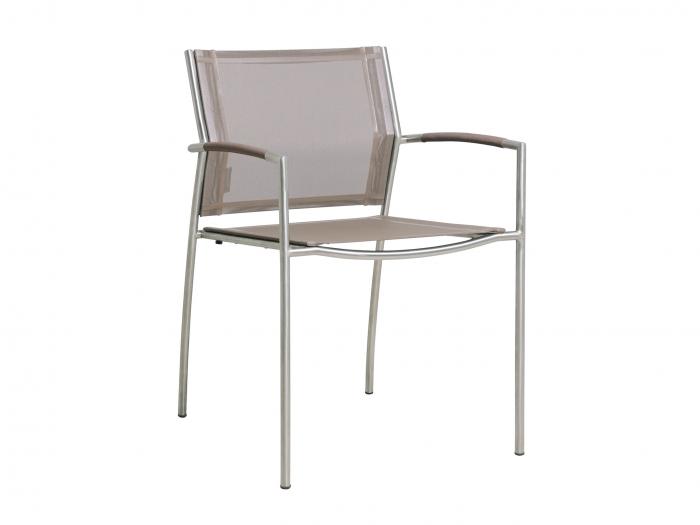 Zebra Rovex Stapelsessel Taupe Zebra Rovex Stapelsessel Taupe