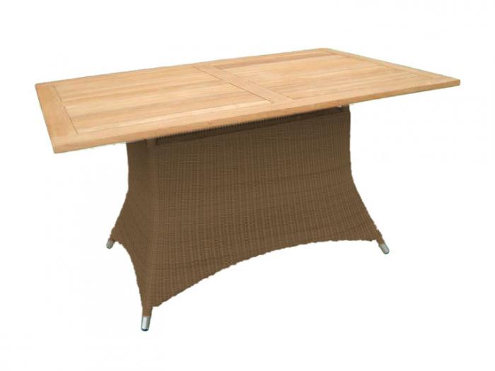 Zebra Loomus Tisch eckig Coffee Zebra Loomus Tisch eckig Coffee