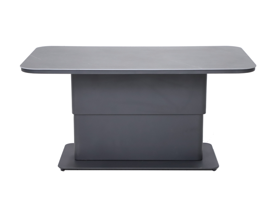 Focosa Tisch im ausgefahrenen Zustand.