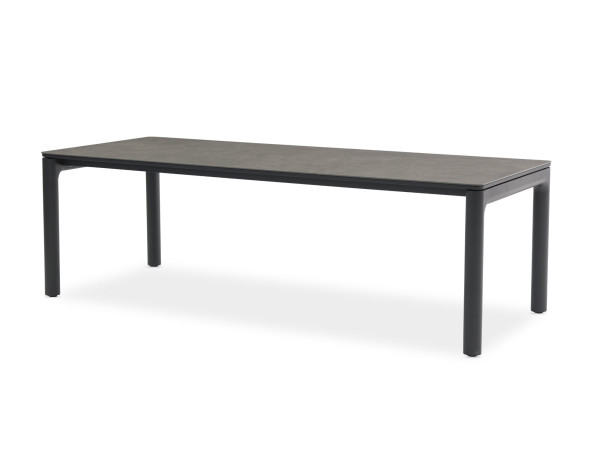 Zebra Vero Tisch 240x100x75cm graphite