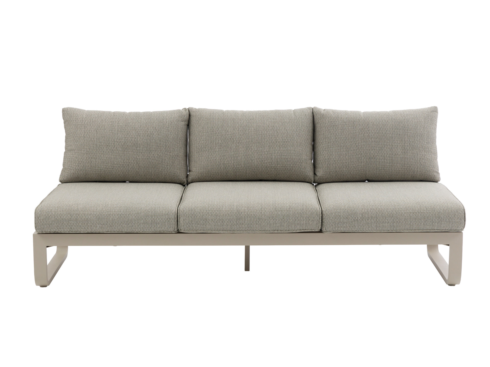 Zebra Fly Lounge 3-Sitzer light taupe