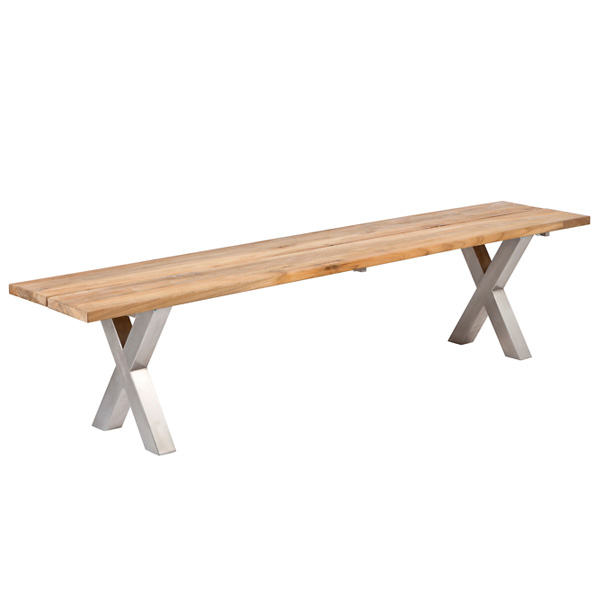 Niehoff Nona Bank 220cm, Teak recycelt Niehoff Nona Bank 220cm, Teak recycelt