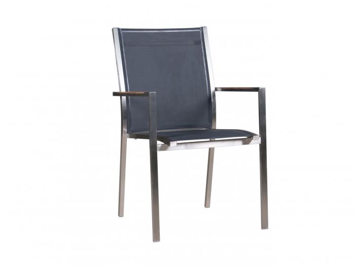 Zebra One Stapelsessel Carbon grey Zebra One Stapelsessel Carbon grey