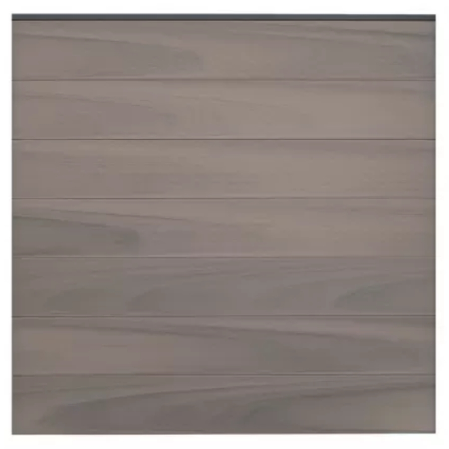 GrojaSolid Grande BiColor co-extrudiert BPC Steckzaun-Set 180x180cm - anthrazit DB703