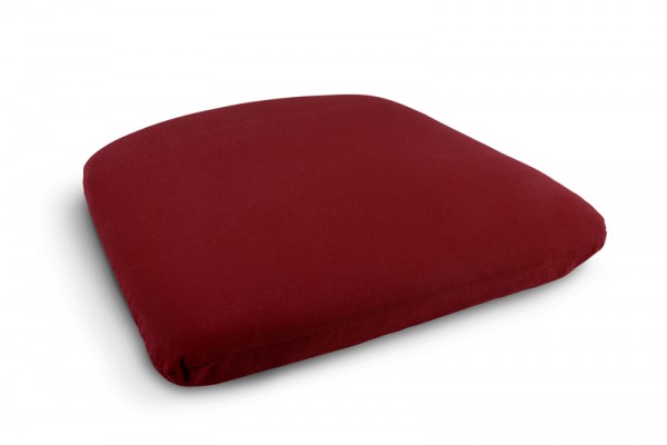 Niehoff Nizza Sitzkissen bordeaux-rot, 38x38cm