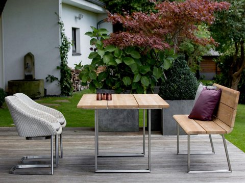Niehoff Gartenmöbel Sitzgruppe Noah-Nova-Nizza (Lieferung ohne Dekokissen und Dekoration) Niehoff Gartenmöbel Sitzgruppe Noah-Nova-Nizza (Lieferung ohne Dekokissen und Dekoration)