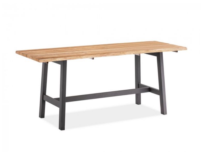 Niehoff Tavo Tresentisch mit Baumkante 220cm Niehoff Tavo Tresentisch mit Baumkante 220cm