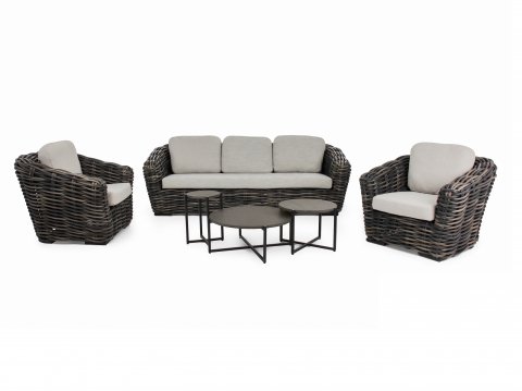 Apple Bee Palm Bay-Soul Lounge-Set, black wash