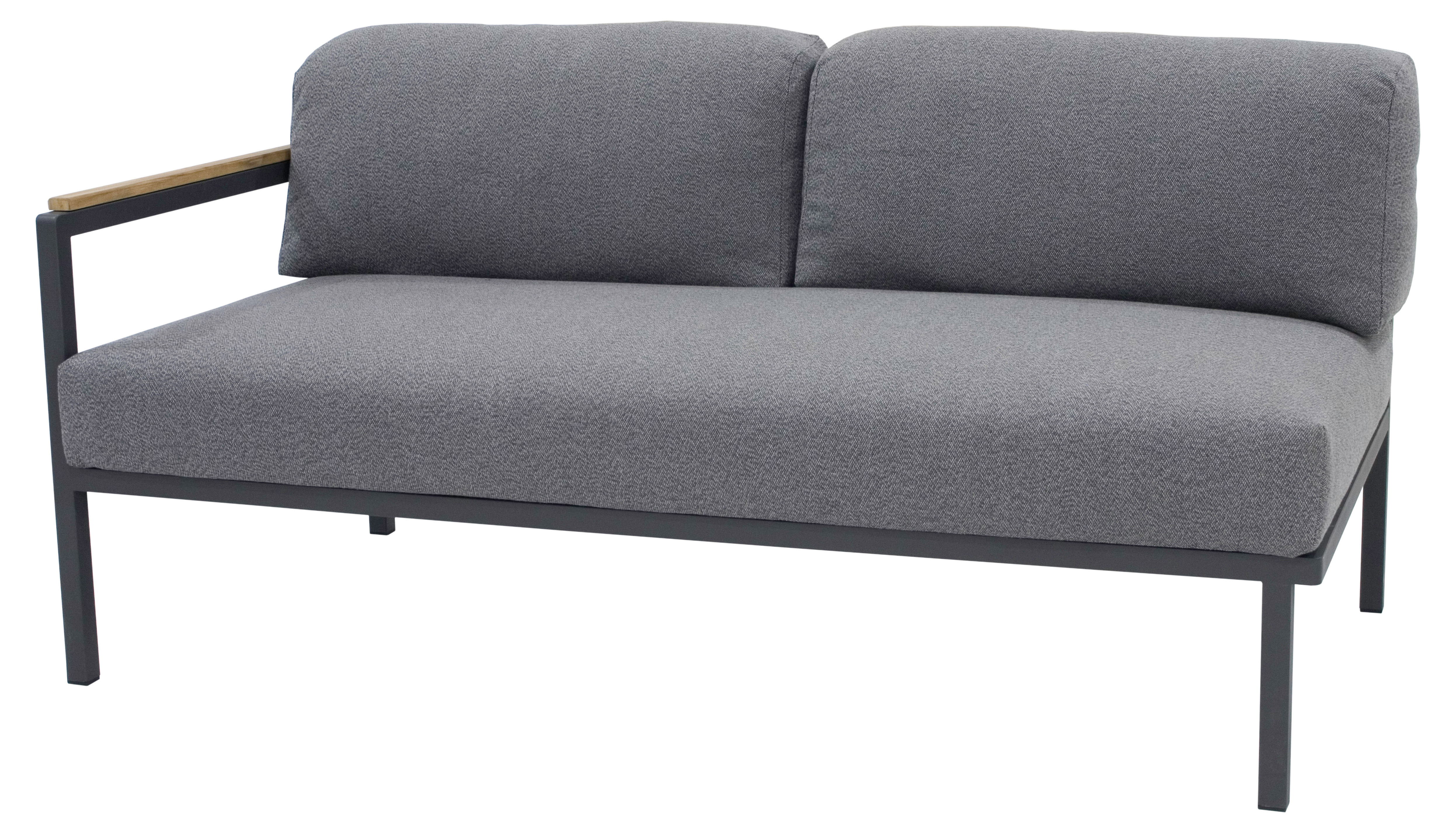 Zebra Hudson Lounge Sofa 2-Sitzer, Armlehne links