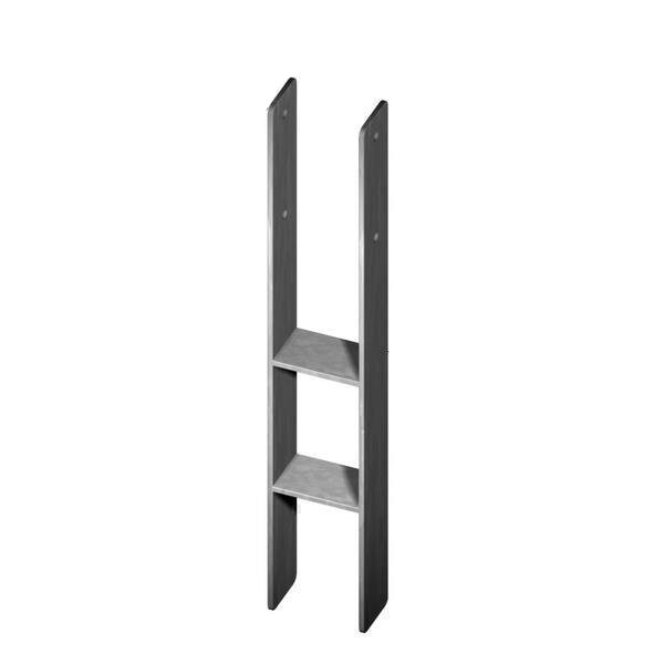 H-Pfostenanker 91x600mm Stahl feuerverzinkt
