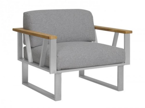 Die Abbildung zeigt das Kissen-Set Lounge Sessel Belvedere. Der Sessel gehört nicht zum Lieferumfang. 