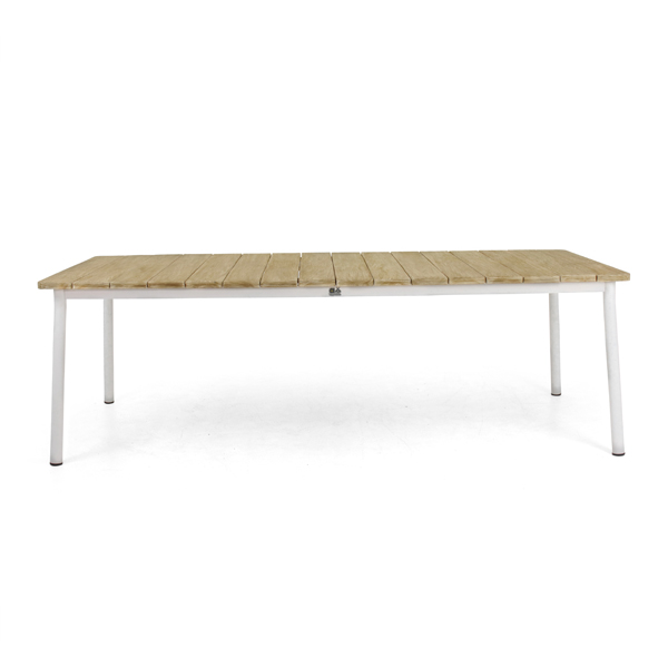 Apple Bee Milou Tisch Teak weiß 240cm
