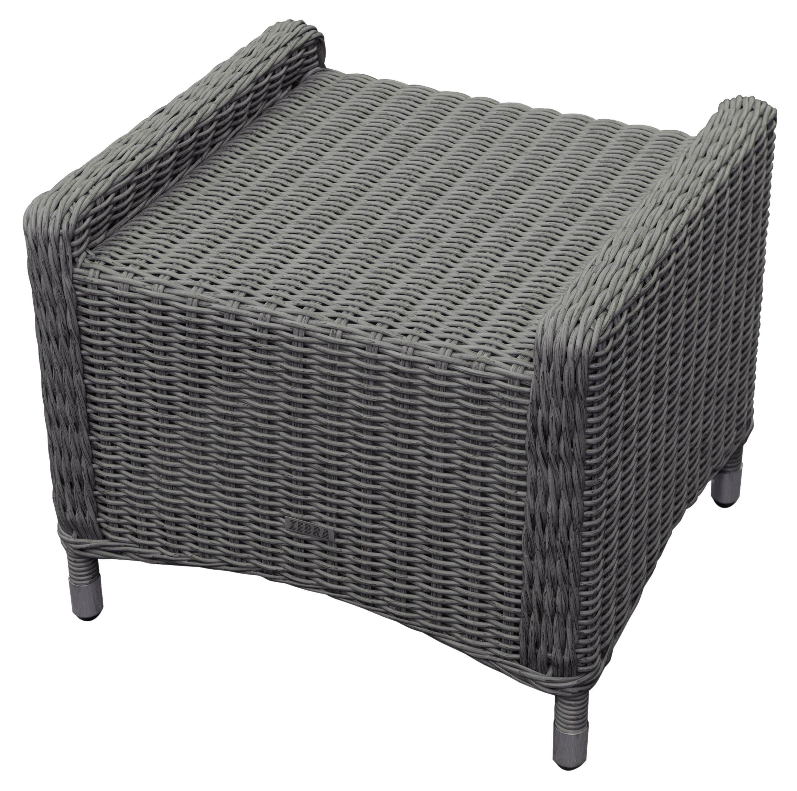 Zebra Novus Hocker Slate Zebra Novus Hocker Slate