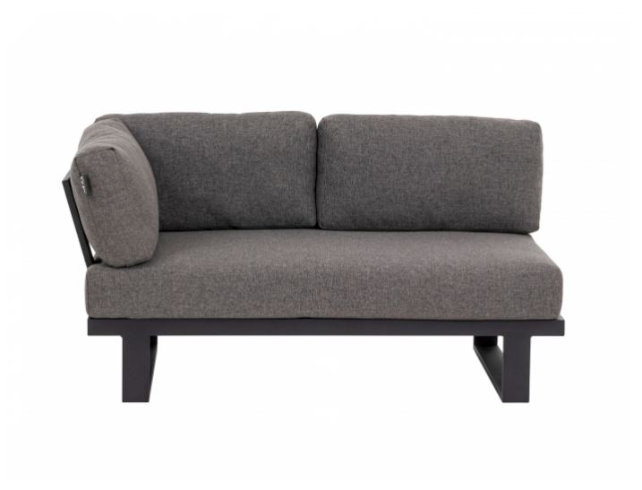 Apple Bee Mura Black Loungesofa, Armlehne rechts