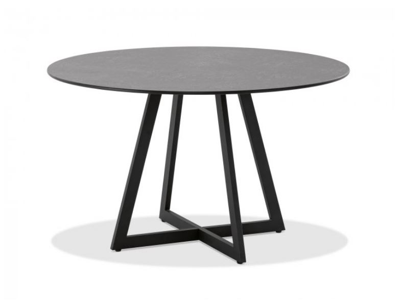 Niehoff Milan Gartentisch 125cm, HPL Beton