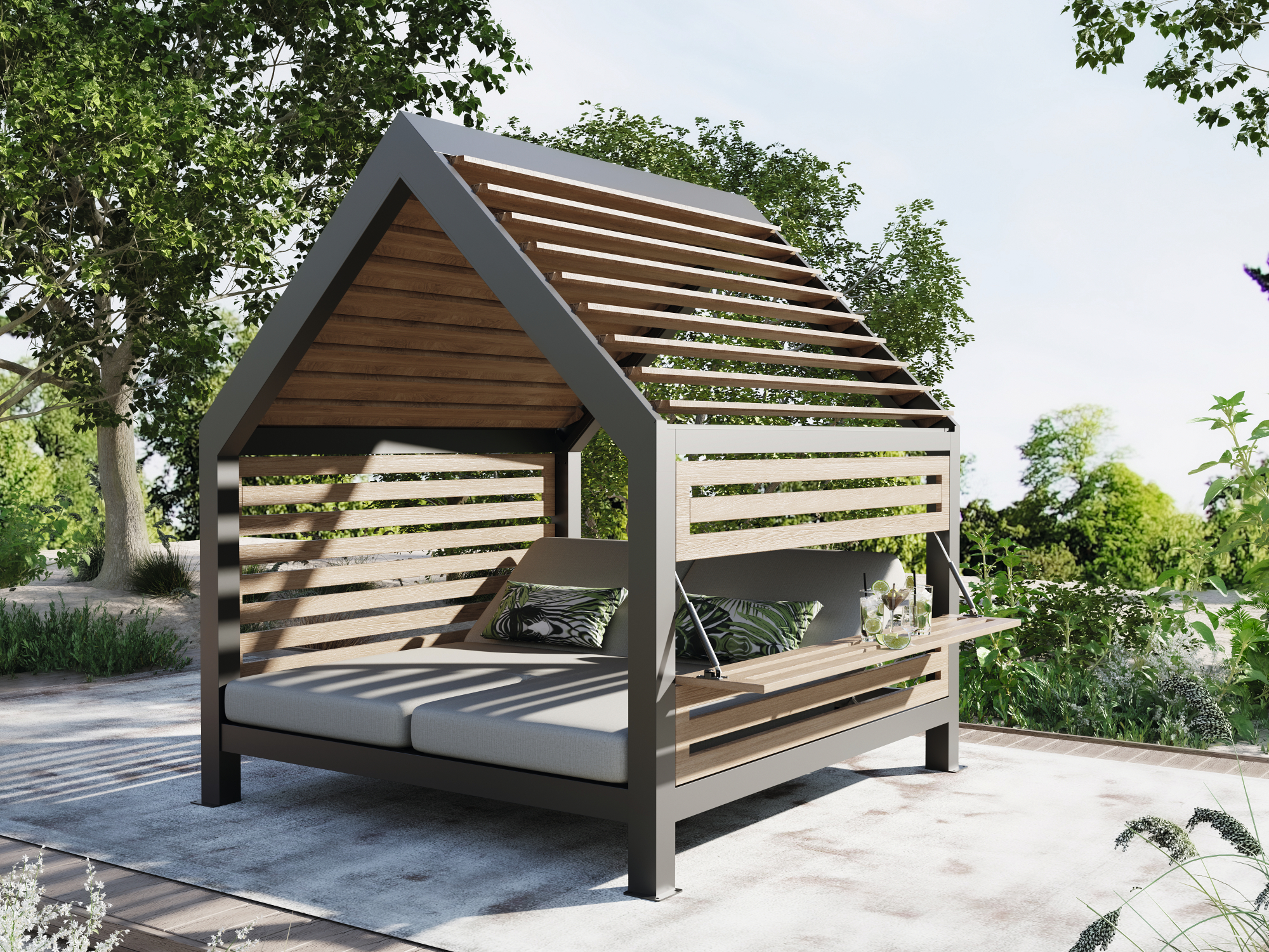 Ambienteansicht. Die Dekoration ist nicht mit im Lieferumfang enthalten.