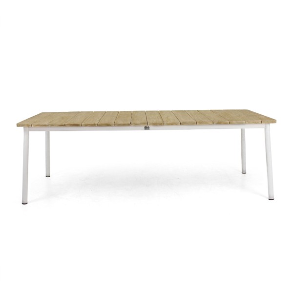 Apple Bee Milou Tisch Teak weiß 240cm