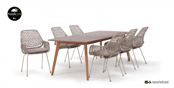 Apple Bee Zara-Lombok Dining-Set