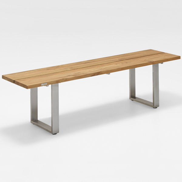 Niehoff Nemo Bank ohne Lehne 220cm, Teak-geölt