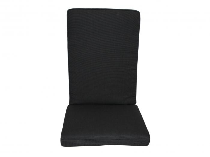 Zebra Status-Loomus Sitz-Rückenkissen für Relax Sessel - anthrazit