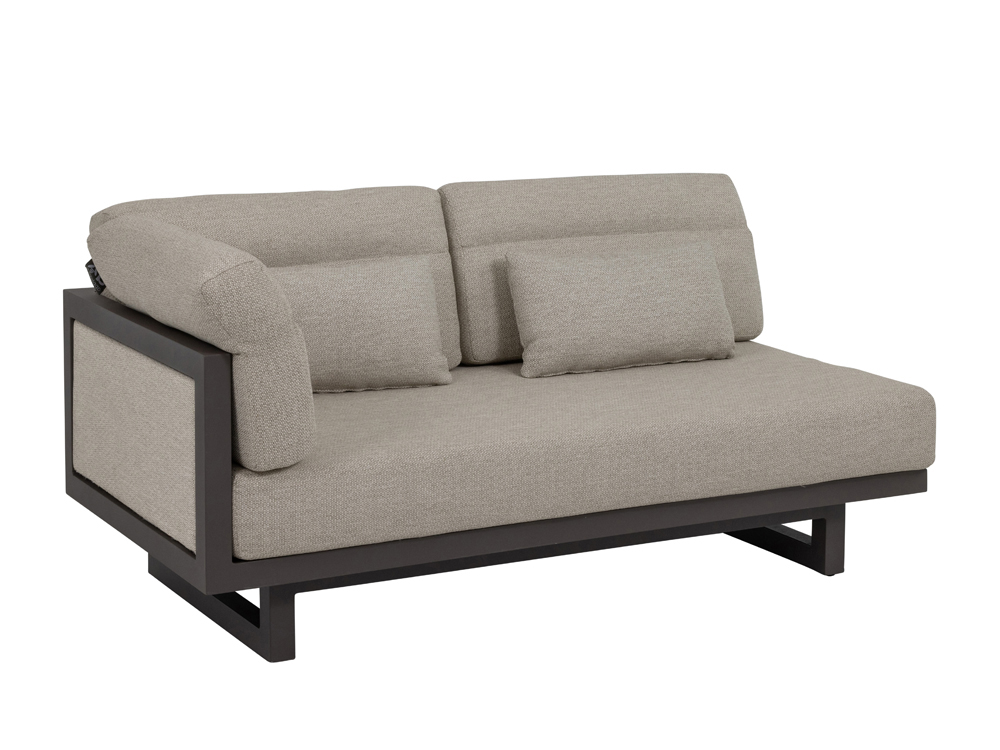Apple Bee Santorini Loungesofa rechts, Seite gepolstert