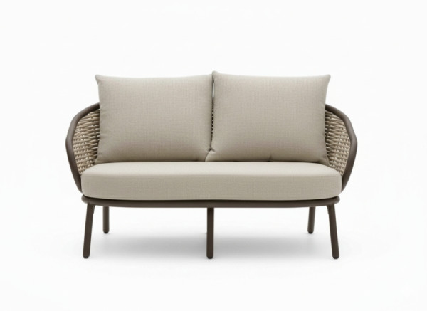 Apple Bee Pine Key 2-Sitzer Sofa bronze 134cm